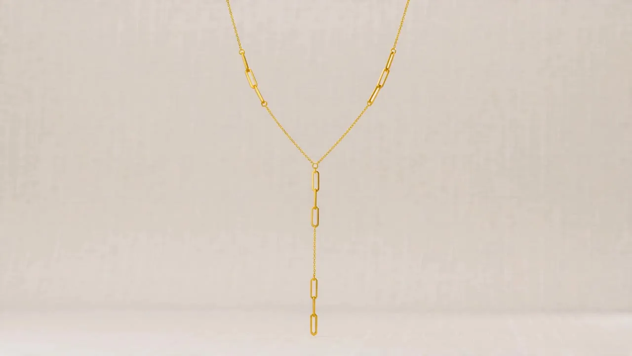 14k Yellow Gold 7mm Pearl Solitaire Necklace